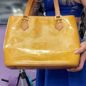 Louis Vuitto Yellow Tote